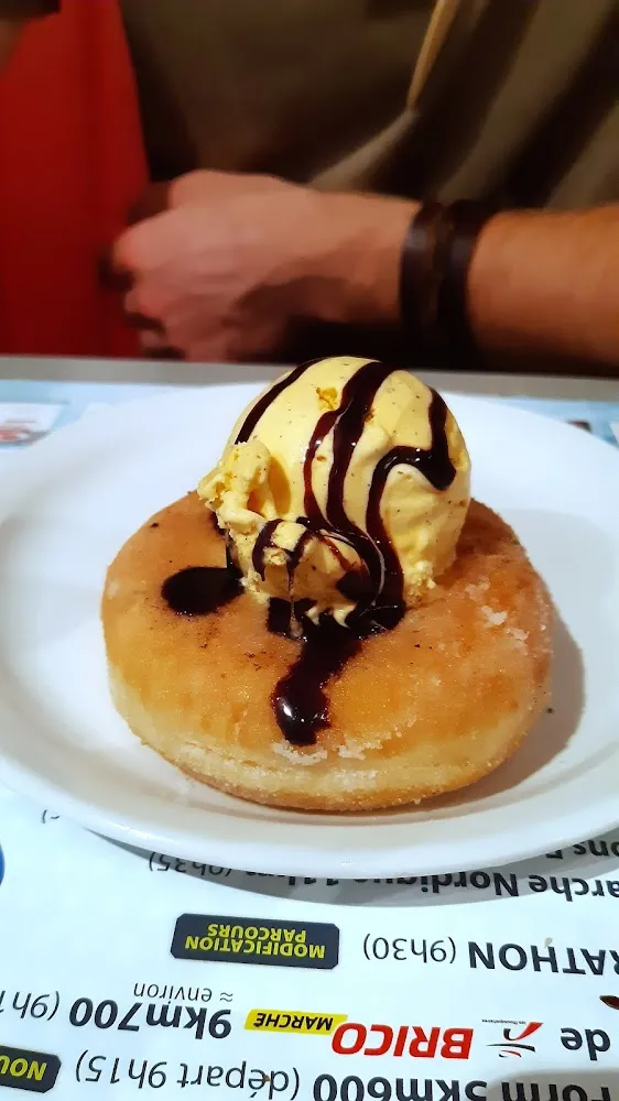 Beignet Et Glace